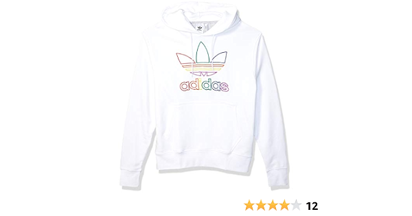 adidas Originals Pride Sudadera con capucha para hombre - Blanco - X-Small:  Amazon.es: Ropa