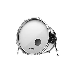 Evans EQ3 Resonant Smooth White Bass Drum Head, 20