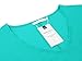 Adreamly Women's Pom Pom Trim Kaftan Chiffon Swimwear Bathing Suit Beach Cover Up Light Green Medium