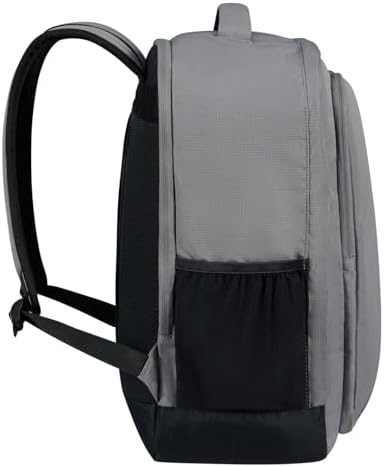 American Tourister Take2Cabin - EasyJet Cabin Bag 36 x 20 x 45 cm, 38 L, 0,70 kg, Bagagem Manual, Mochila M para aviões subterrâneos, Cinzento (Cinzento Escuro)