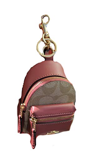 coach backpack keychain