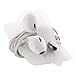 ELFRhino Silicone Earphone Organizer Earphone Wrap Winder Headphone Cord Organizer Wrap Winder Manager/Cable Winder(Transparent, 1 Piece)