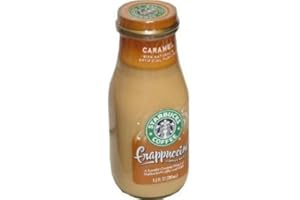 Starbucks Frappuccino, Caramel, 9.5 Oz. Glass Bottles / 12 PK by Starbucks