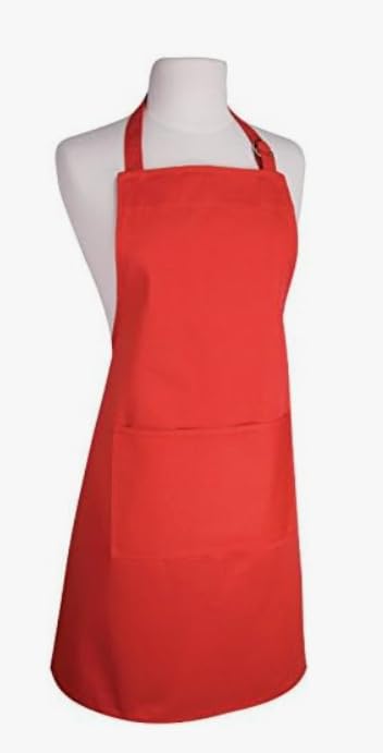 Dexam Love Colour Adult Apron, 100% cotton, Scarlet Red — image 1