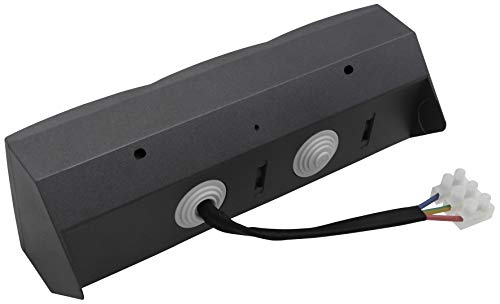 MC POWER Flair Stopcontactdoos, onderbouwcontactdoos, 2-voudige geaarde contactdozen + 2x USB, 15 cm kabel, 250V~/16A… - Afbeelding 5