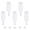 5 Stuks Airlock Set met Siliconen Doorvoertules Plastic Fermentatie Luchtsluis Airlock Set voor Fermentatie…