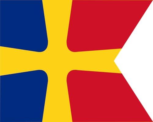 magFlags XL Flag Romanian Commodore as Commander of a small unit WWII | Romanian Commodore as Commander of a small unit%28WWII%29 | landscape flag | 2.16m² | 23sqft | 130x160cm | 50x65inch