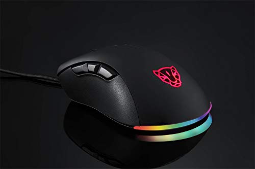 Motospeed V100 PAW3327 LED 6200DPI Professional for Switch RGB Esport Game Mouse