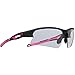 Browning 127151 On Pt. Shooting Glasses, Black/Pink, Clear