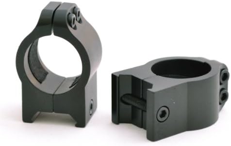 Hammers 1" 1inch Scope Rings Medium Height Weaver Vertically Split SR103DMBK