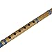 13 Inch Authentic Indian Wooden Bamboo Flute in 'E' Key Fipple Woodwind Musical Instrument Recorder Traditional Bansuri Handcrafted Novelty Decoratives & Collectibles
