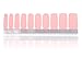 HIGH'S Single Color Series Classic Collection Manicure Nail Polish Strips Nail Wraps, Misty Rose