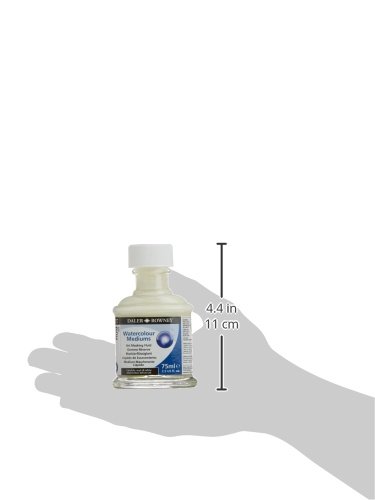 Daler-Rowney Aquafine Watercolour 75ml Art Masking Fluid Medium, Glass Jar with Child Lock Cap - Image 4