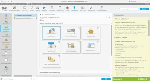 tax 2026 (für Steuerjahr 2025) Digitaler Download 10