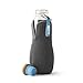 Black+Blum - Eau Good Glass - Charcoal Filter Water Bottle (Blue)