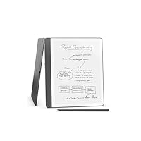Amazon Kindle Scribe (32GB) - Your notes, documents and books, all in one place. With built-in AI notebook summarization. Includes Premium Pen - Tungsten