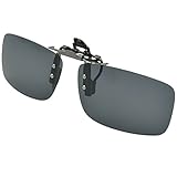 Besgoods Clip On Sunglasses Over Prescription