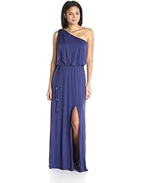 One-Shoulder Printed Maxi Dress $99 - bcbg.com - Prom Fashion Guide