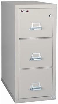 Amazon Com Fireproof 3 Drawer Vertical Legal File Finish Platinum Lock Key Lock Vertical File Cabinets Office Products