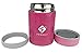 Thermos for Kids By Fenrici, 10 oz, No Plastic Contact With Hot Food, Hot or Cold Food Lunch Container For Kids, BPA-Free, Double-Wall, Durable Stainless Steel Vacuum Insulated Food Jar, Pink