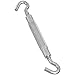 National Hardware N222-000 2174 Hook/Hook Turnbuckles in Zinc, 1/4" x 7-1/2" primary