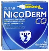 Nicoderm Cq Step 2 Clear Patches, 14 mg, 14 Units (Pack of 4)