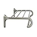 MODONA 24” Wall Mounted Towel Rack – Satin Nickel - 5 Year Warrantee