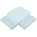Clara Clark Pillow Cases Standard Size - Ultra Soft Pillow Cover, Lightweight Microfiber Pillow Cases Queen Size Set of 2 - Envelope Closure Pillowcases, Light Blue Aqua.