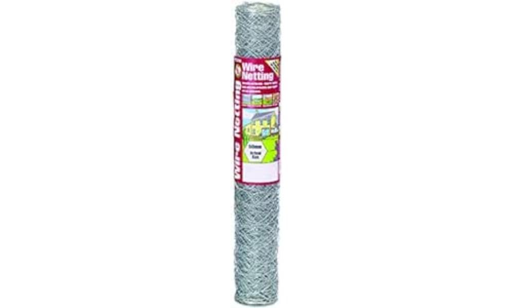 Gardman 50060 Galvanised Wire Netting, Multi-Colour, 25 mm