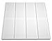 CNK Tile Frosted White Glass Subway Tile - 3