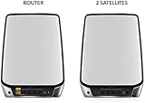 NETGEAR Orbi Mesh WiFi System RBK853 with 1 Satellite Extender 7500 Sq Ft view 4