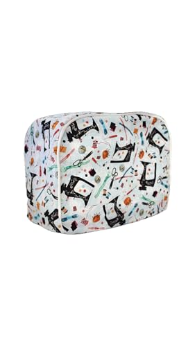 Simple Home Inspirations Sewing Machine and Serger Dust Covers, Handmade (Handmade with Love, Serger)