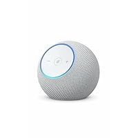 【New】Amazon Echo Dot Max (Released in 2025) - Alexa Speaker, Room Spread Sound, Built-in Smart Home Hub, Glacier White