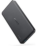 Anker PowerCore II Slim 10000 Ultra Slim Power Bank, Upgraded PowerIQ 2.0 (up to 18W Output), Fast Charge for iPhone, Samsung Galaxy and More (Black)