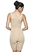 KHAYA Women's Shapewear Bodysuit Open Bust Waist Control Body Shaper Nude M