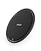 Anker PowerWave Fast Wireless Charging Pad, Qi-Certified, 7.5W Compatible iPhone XR/Xs Max/XS/X/8/8 Plus, 10W Compatible Galaxy S9/S9+/S8/S8+/LG G7, and 5W for All Qi-Enabled Phones (No AC Adapter)