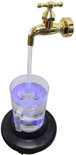 Eternals Magic Faucet Mug Indoor, Outdoor Water Fountain Decorative Showpiece - 10 cm (Plastic, Multicolor)