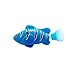 Fish Toy Robotic Swimming Fish 4 pcs Battery Operated Electric Swimming Diving Floating Water Activated Clown fish Robotic Fish in Water Magical Electronic Toy Kids Children Gift Safety Material