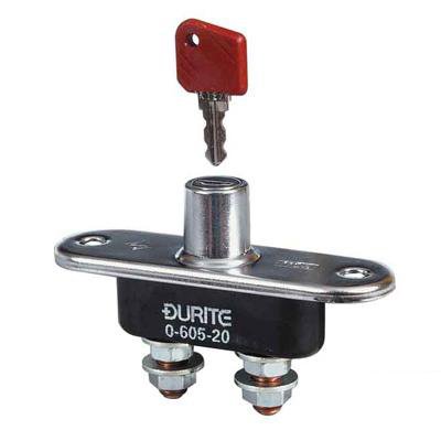 Durite Battery Isolator Switch With Removable Key On/Off positions