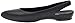 Crocs Women's Eve Slingback W Ballet Flat,Black,7 M US