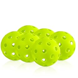 Fizzazzle Pickleball Balls - 6 Pack 40 Holes