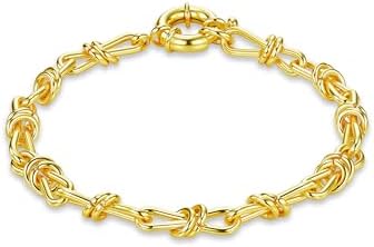 Amazon.com: Jewelry Affairs 10k Yellow Real Solid Gold Figaro
