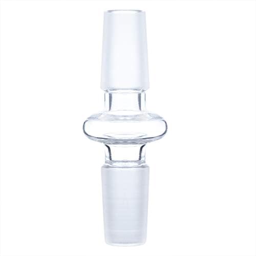 Glass Tube Adapter,14 mm Male to Male 14 mm Essential Adapter