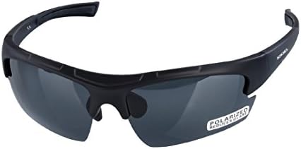 Aoknes Polarized Sports Sunglasses Driving Sun Glasses For Men Women Unbreakable Frame For Cycling Driving Running