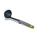 Joseph Joseph 10169 Elevate Nylon Ladle with Integrated Tool Rest, One Size, Gray/Green