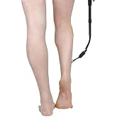 EASACE Razor Extension Shaver Handle with Adjustable Length for Leg, Body Shaver Handle Groomer, Hair Brush Handle for Wet or Dry Brushing, Multiple Functions Razor Shaver for Body(Black)