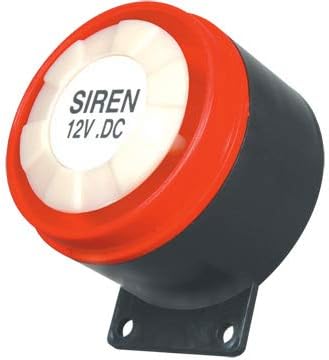 Quick Sense ABS 120mA DC 12V Electronic Buzzer Alarm Piezo Siren Home System Security Horn