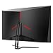 VIOTEK GN32DB 32-Inch Curved Gaming Monitor with FreeSync, 1440p 144Hz WQHD Samsung VA Panel, DVI HDMI 2.0 DisplayPort - VESA