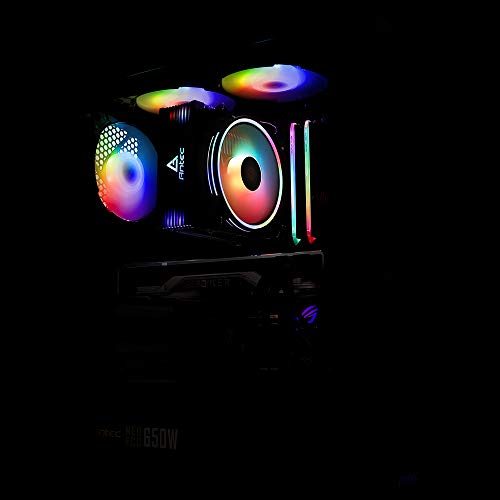 Sahara SR-02 PC RGB Case Fans 120mm PC Fan 12cm,High Airflow Quiet,Adjustable Colorful Fans,SR Series 3 Packs for Computer Cases