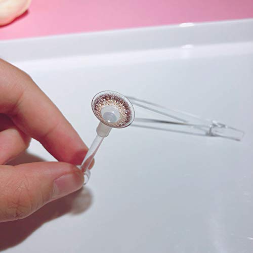 image for KISEER 5 Pack Clear Portable Travel Contact Lens Remover Tool Kit Eye 